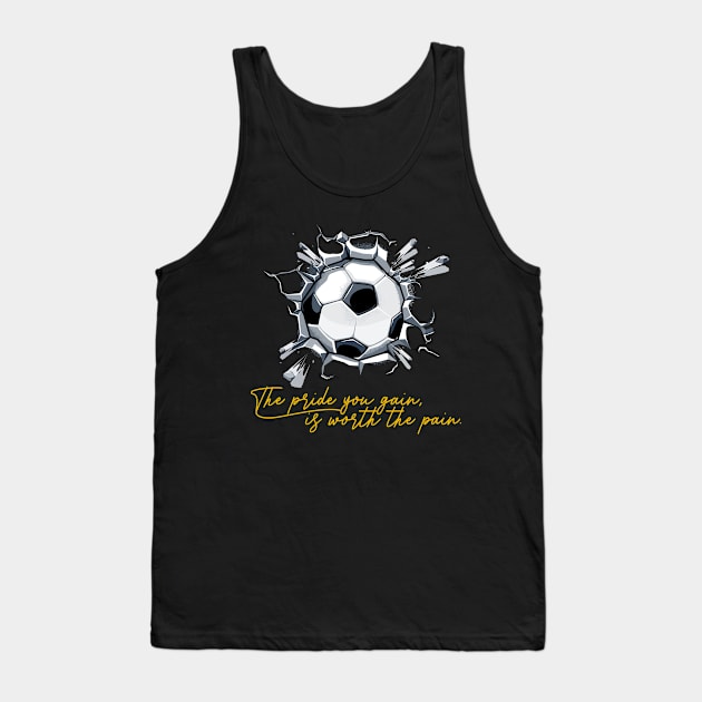 Soccer Quote Tank Top by saigon199x